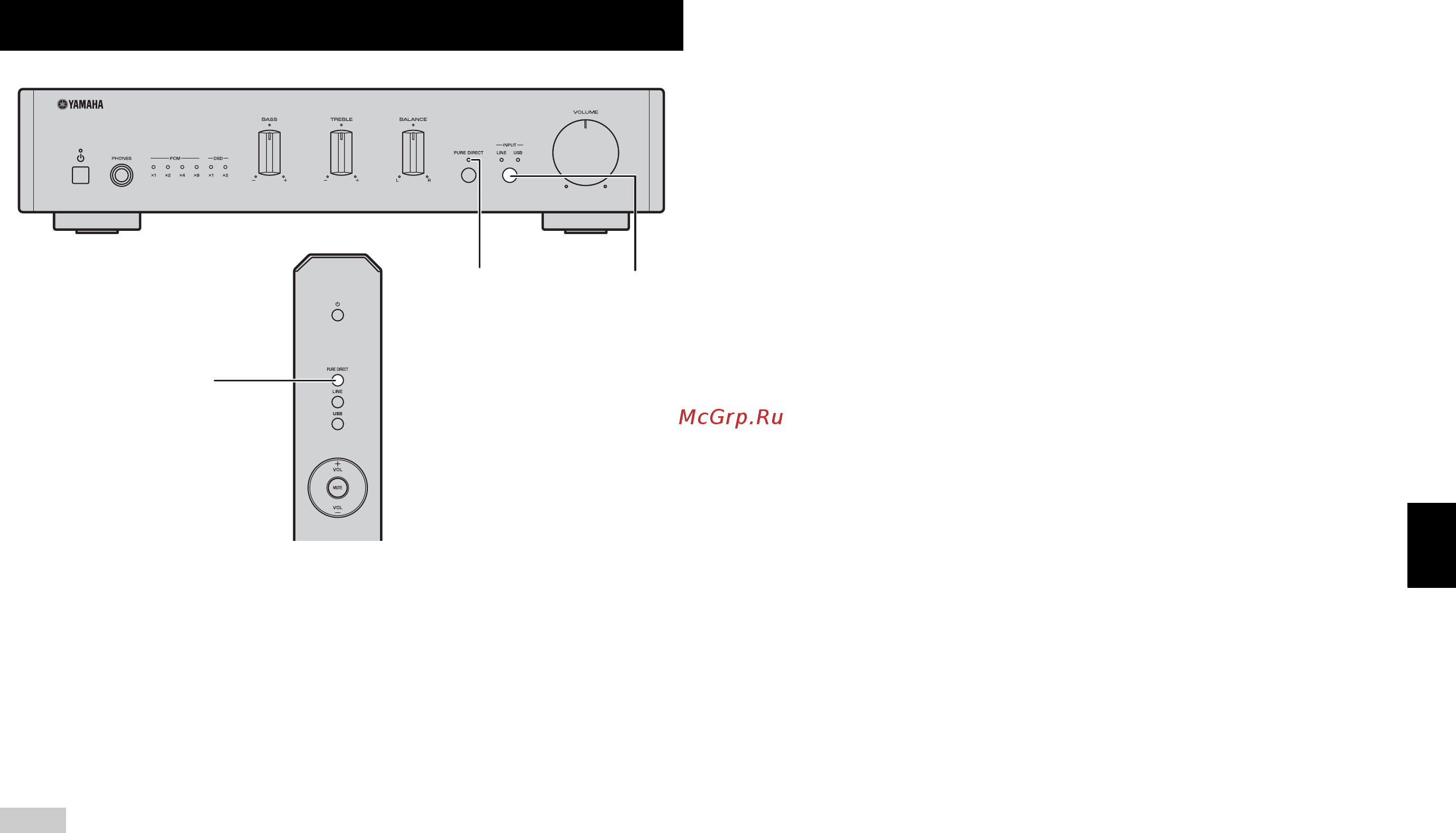 Yamaha a-u671 [105/146] Ajuste del sonido deseado