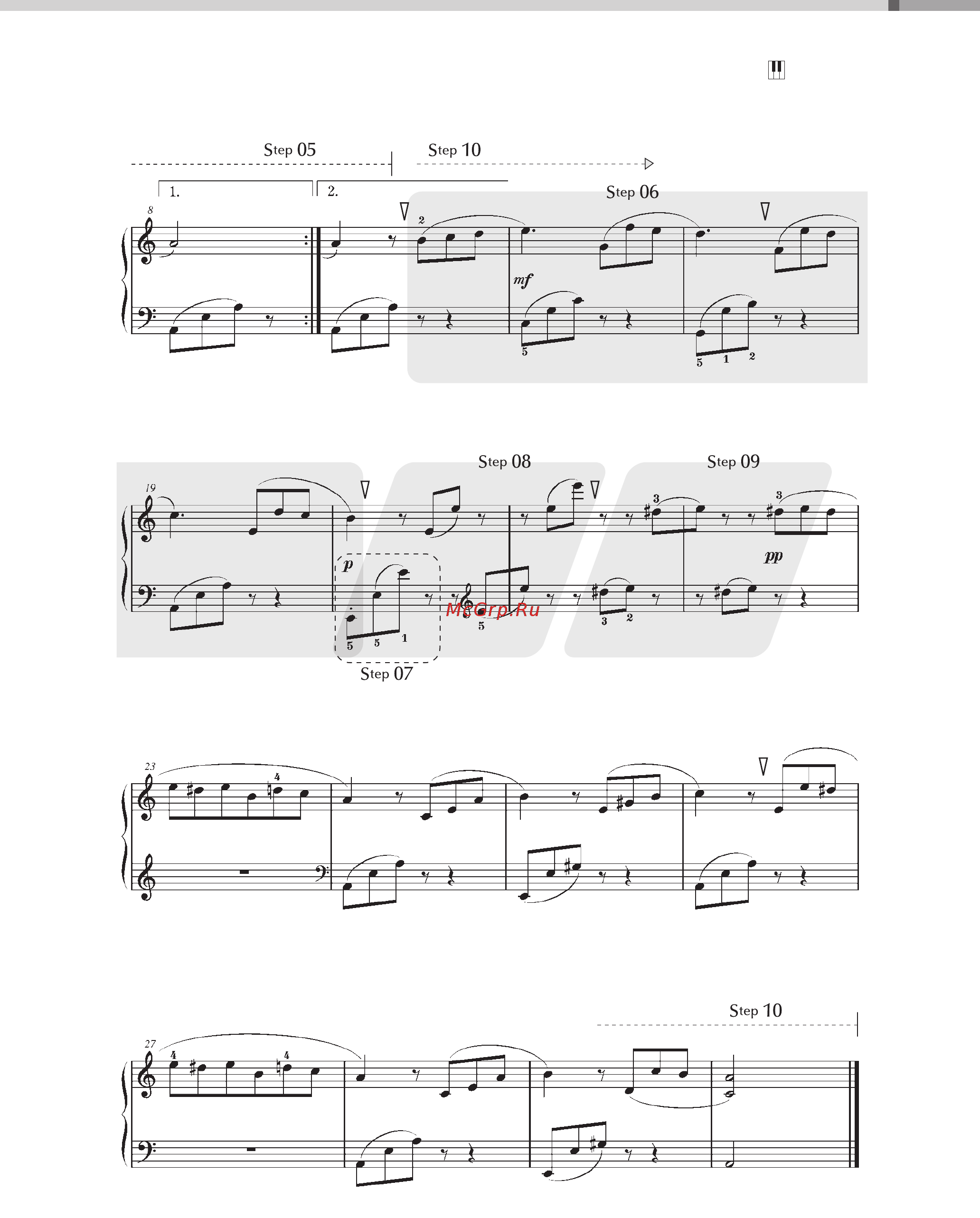 Yamaha ypt-340 [43/68] Song book sample échantillon de recueil de morceaux libro de canciones de muestra amostra do livro de músicas notenheft beispiel сэмпл сборника композиций