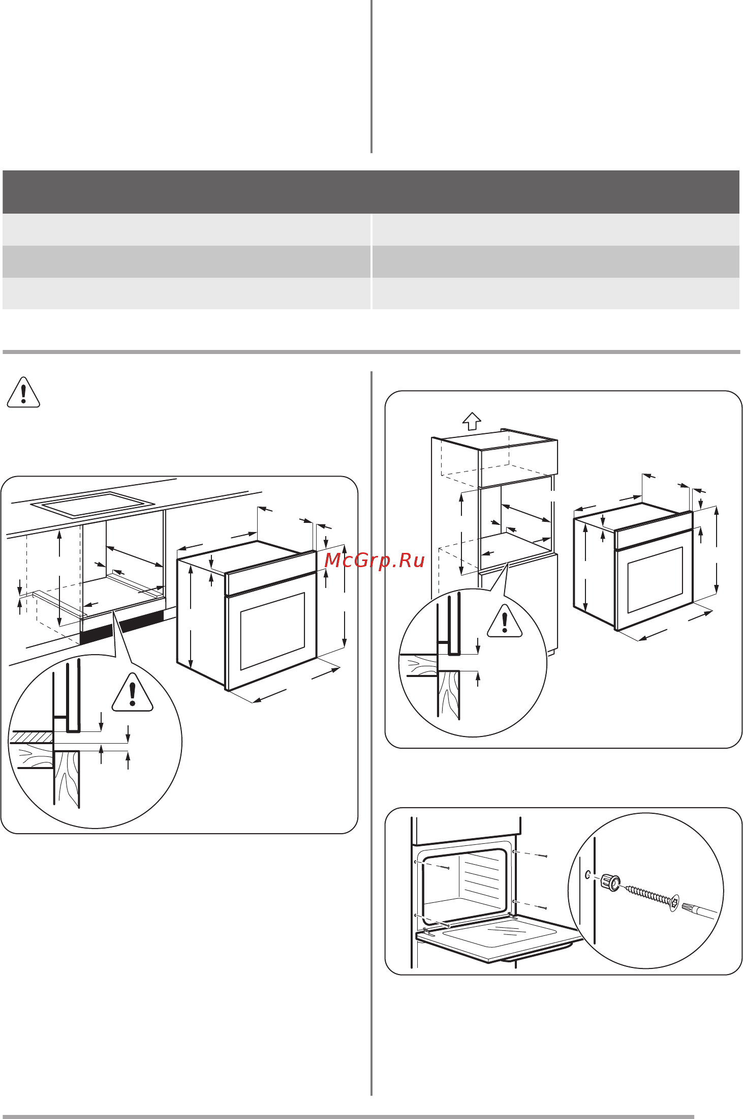 Zanussi opzb 4210 b [19/64] Қызмет көрсету дерегі