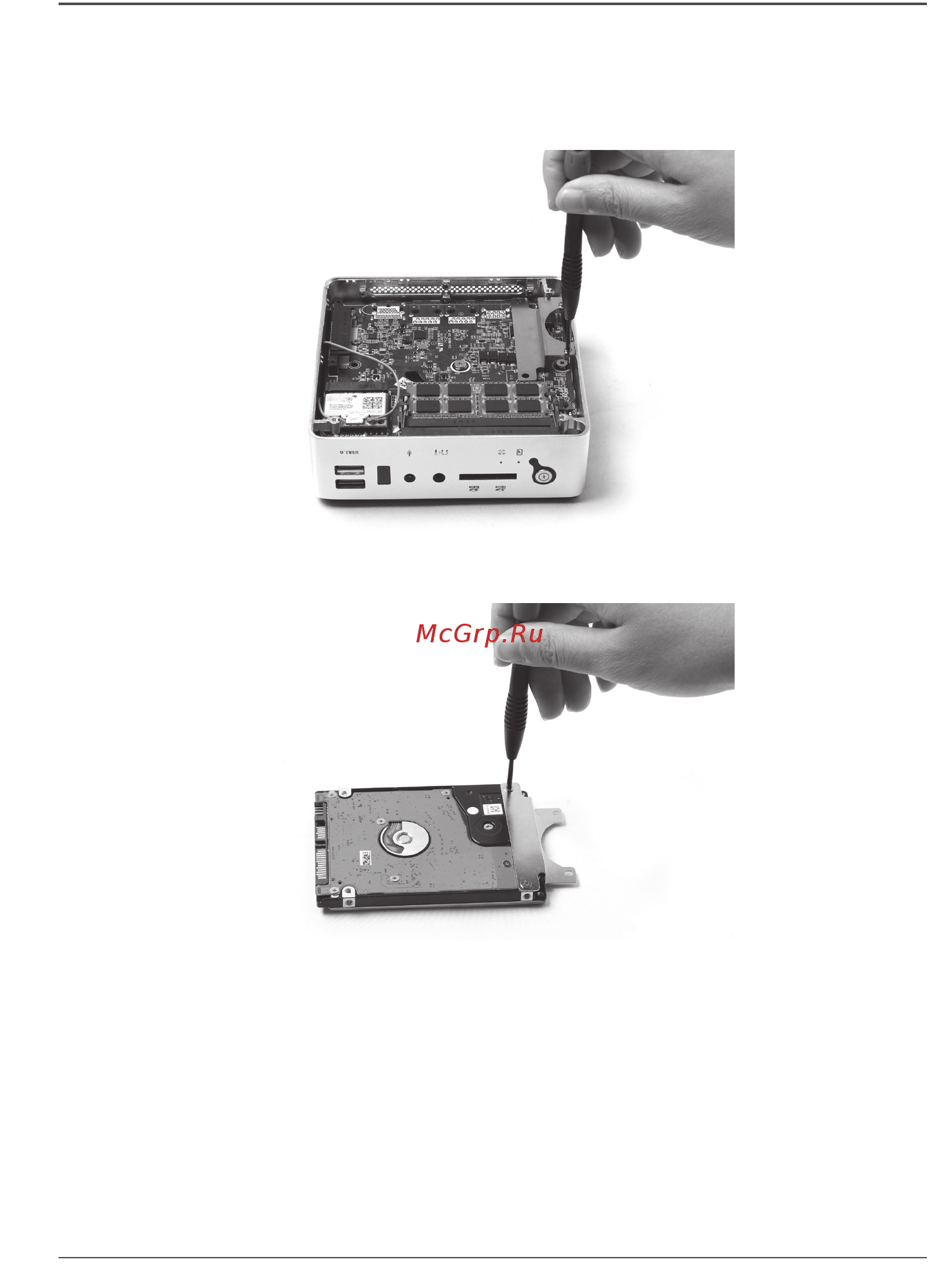 Zotac zbox-mi522nano-be [11/20] Installing a hard disk