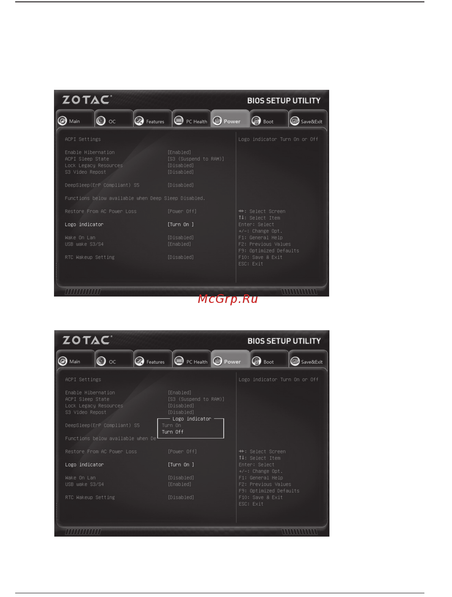 Zotac zbox-mi522nano-be [8/20] How to disable the ring led indicator
