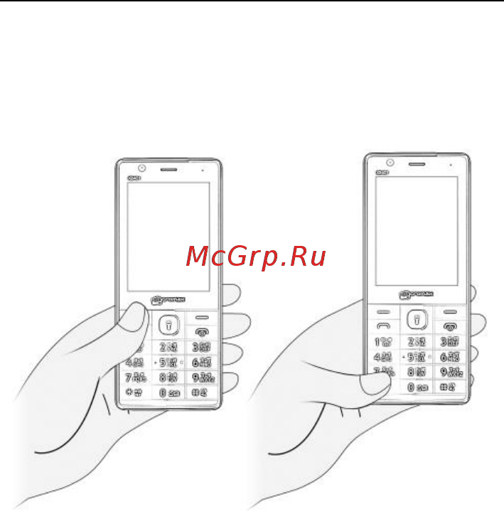 Micromax x2401 black, черный [9/22] Использование телефона