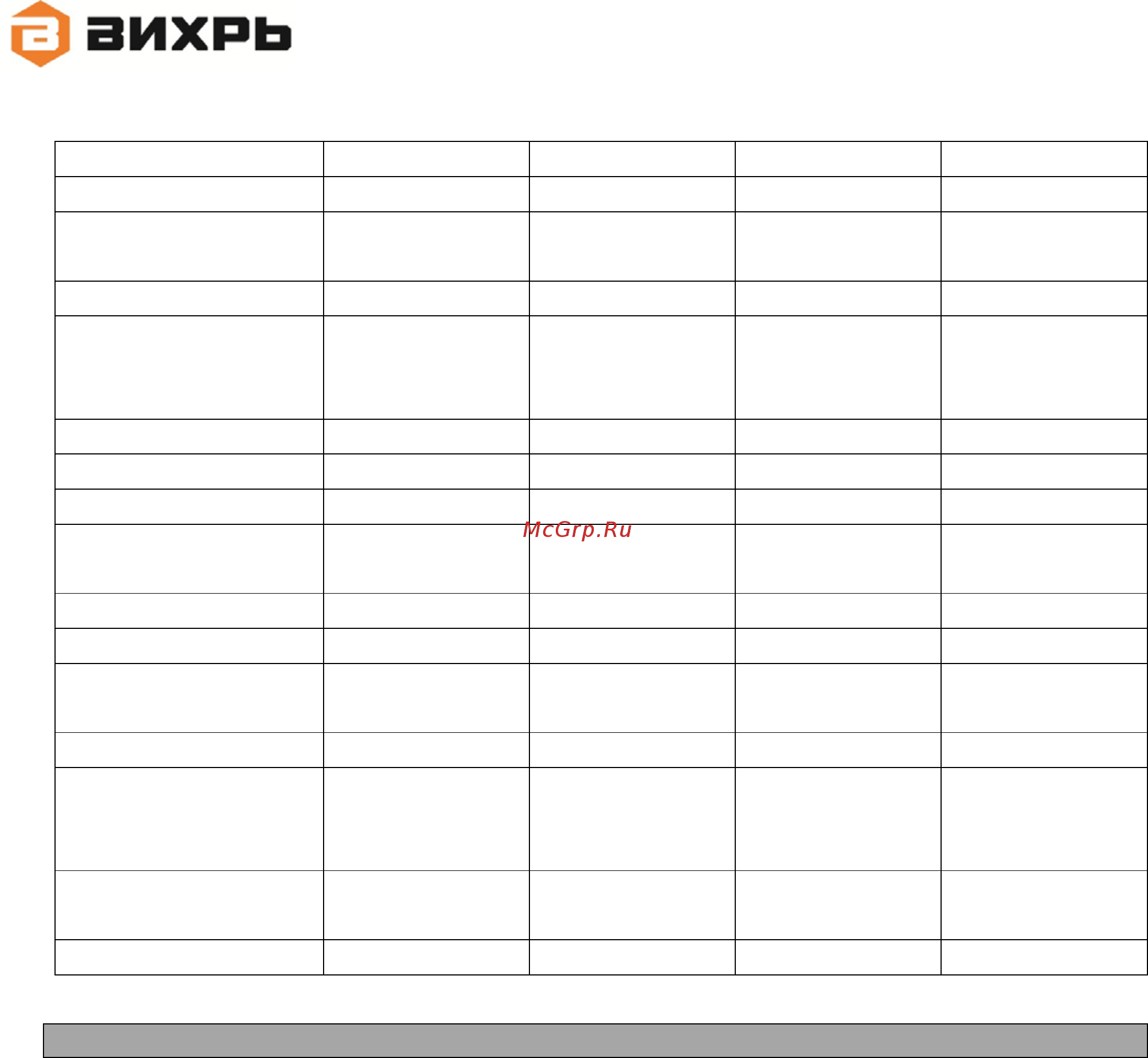 Вихрь П-1400К-В [5/20] Устройство и комплектация