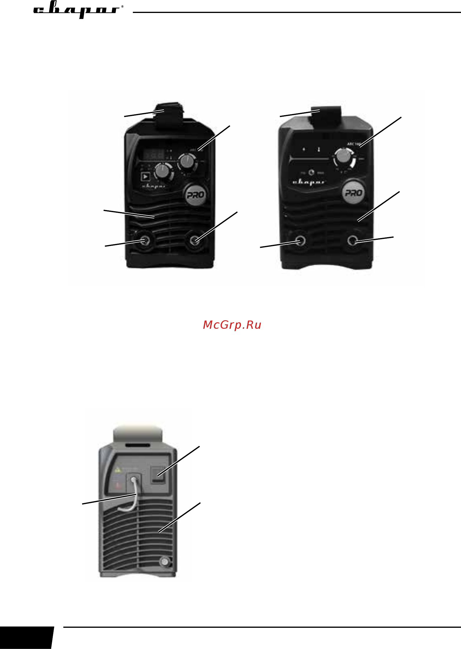 Сварог PRO ARC 200 (Z209S) [12/32] Описание аппарата