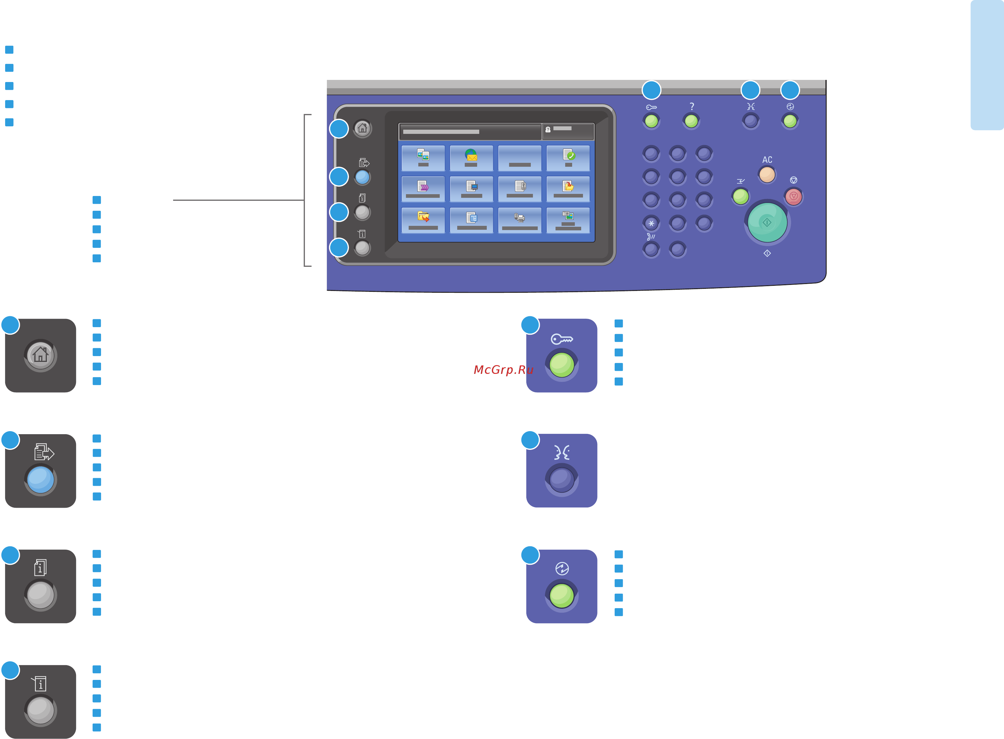 Xerox WorkCentre 5330 Copier/Printer/Scanner [5/20] ﻡﻛﺣﺗﻟﺍ ﺔﺣﻭﻟ