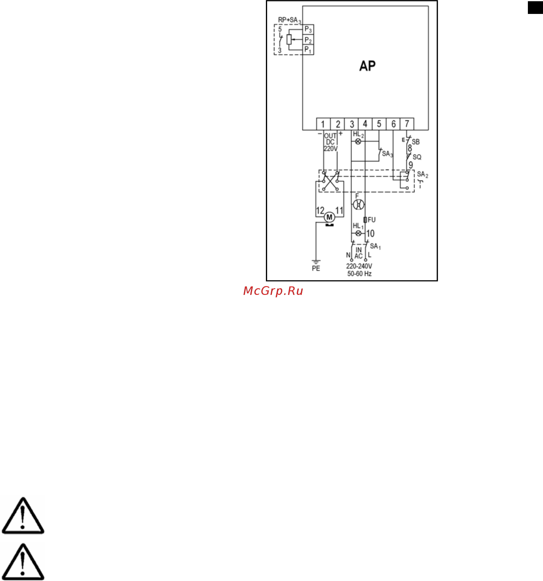 Aiken mxd 025/600-1 130103004 Инструкция по эксплуатации онлайн [8/26] 189274
