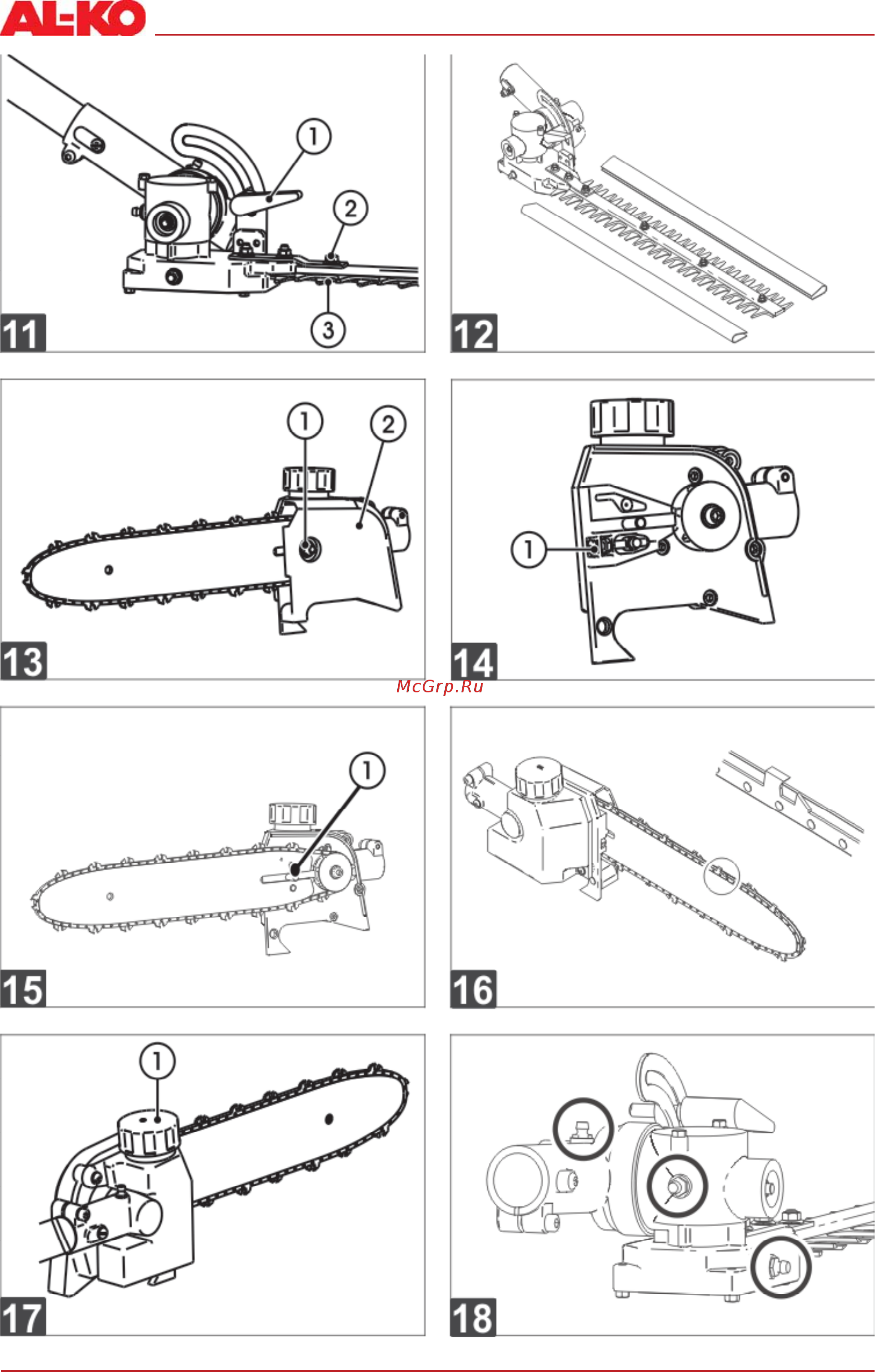 Al-Ko bc 330 mt - multitool 112942 Инструкция по эксплуатации онлайн [6/534] 189331
