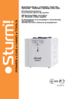 Sturm PS93020RC Инструкция по эксплуатации