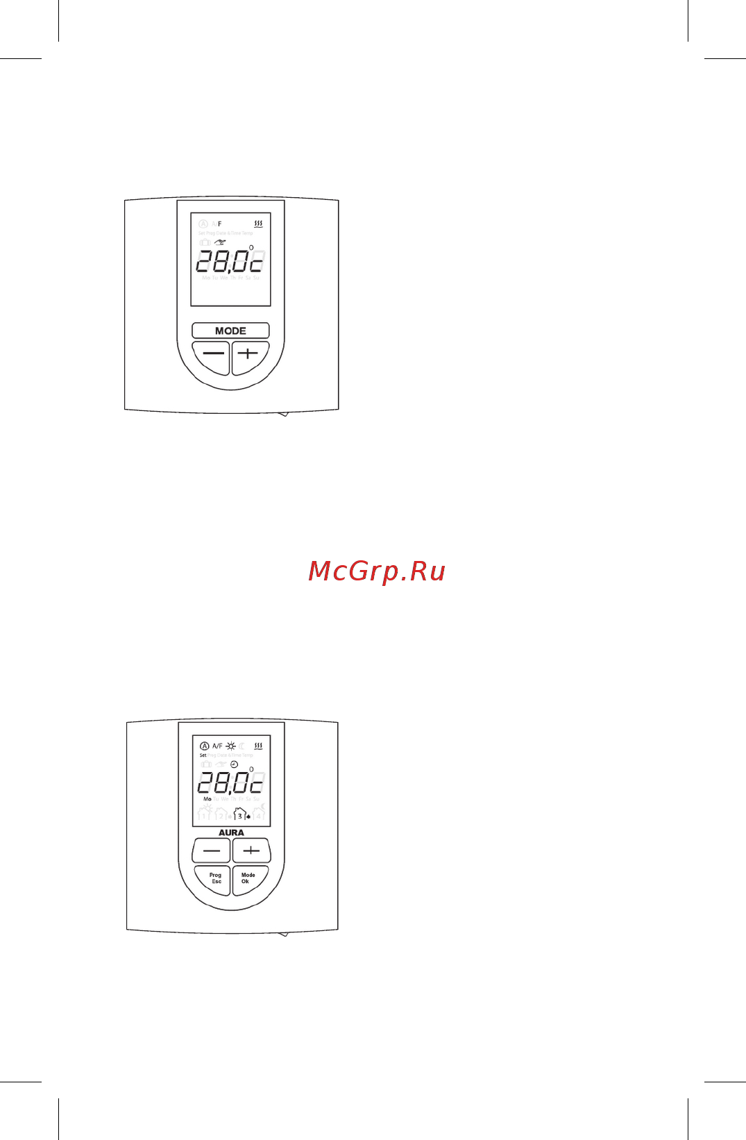 Aura heating кта 67,5-1200 Инструкция по эксплуатации онлайн [9/28] 189824