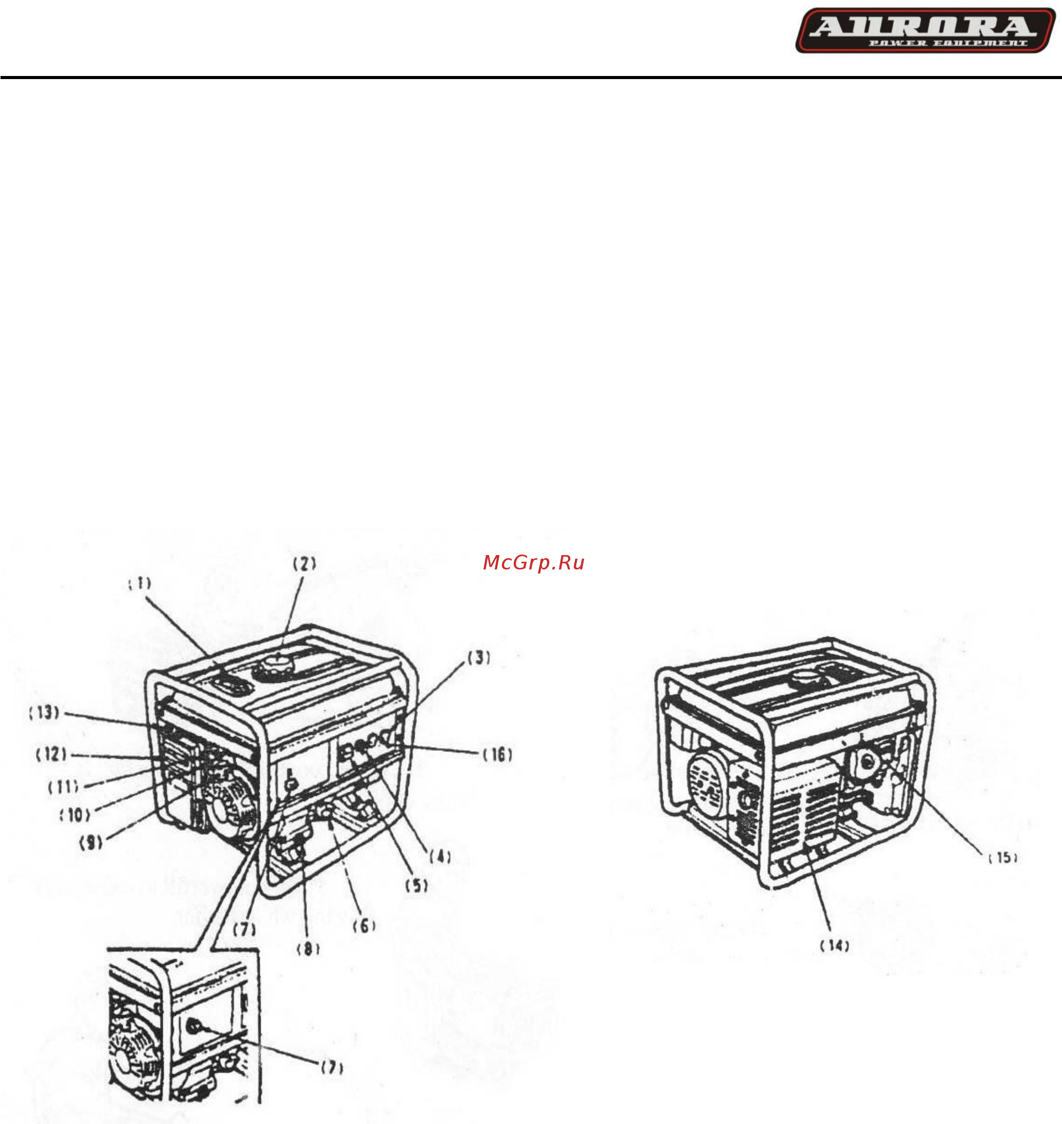 Aurora age 7500 dsx 6776 [2/15] Схема сборки