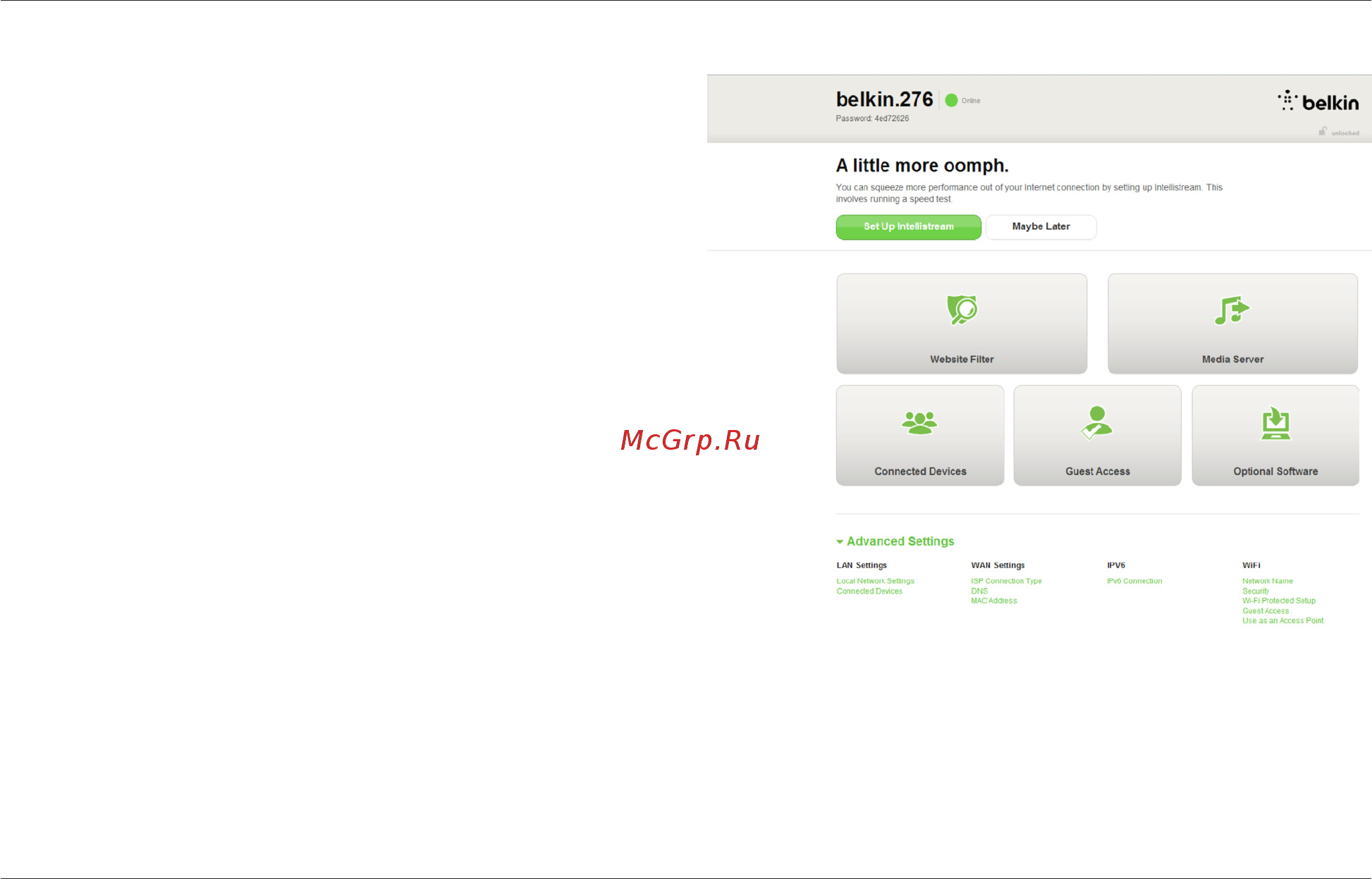 Belkin F9K1116 [16/59] Getting started