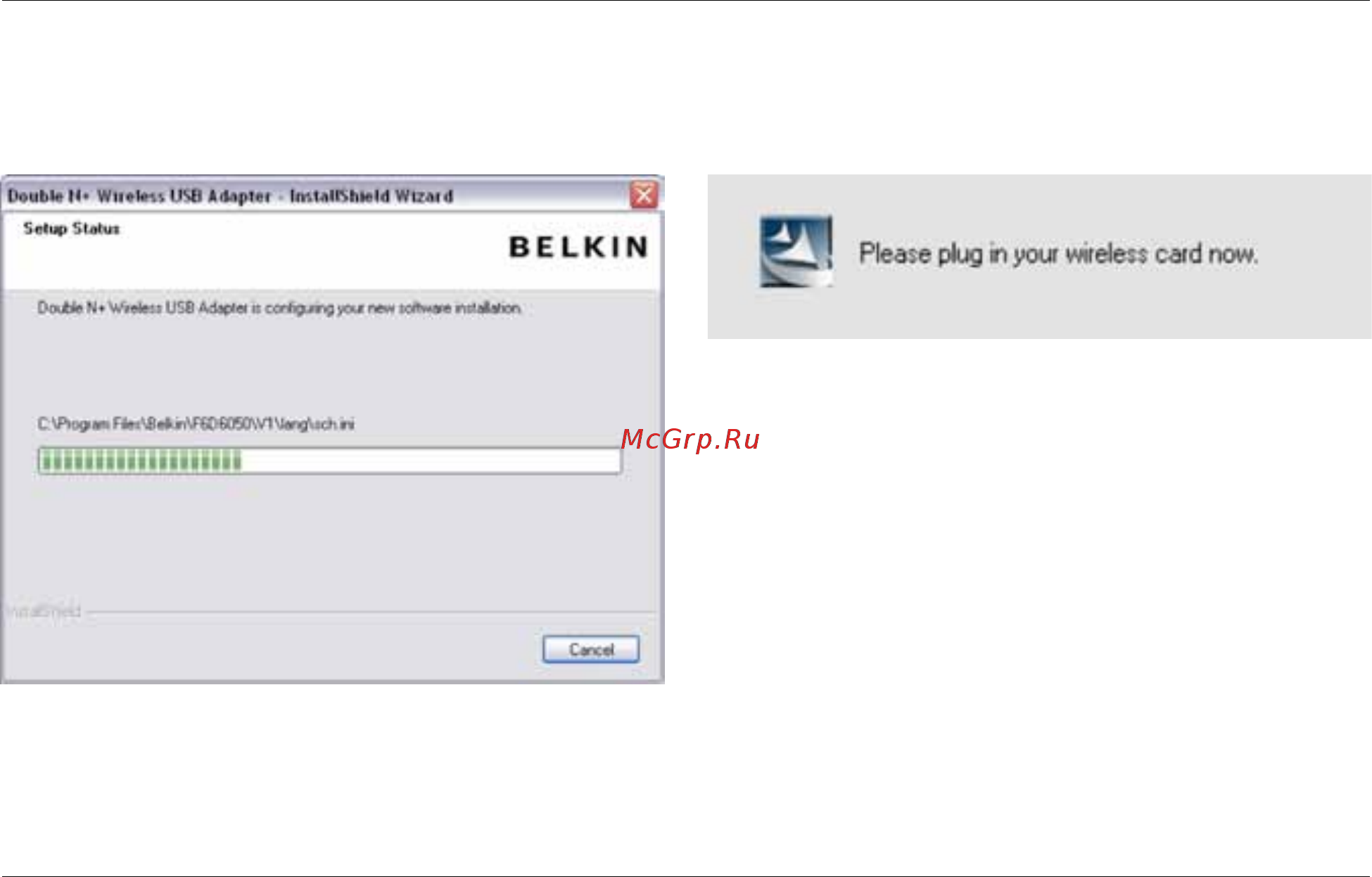 Belkin E9L6000 [22/38] Installing and setting up the adapter