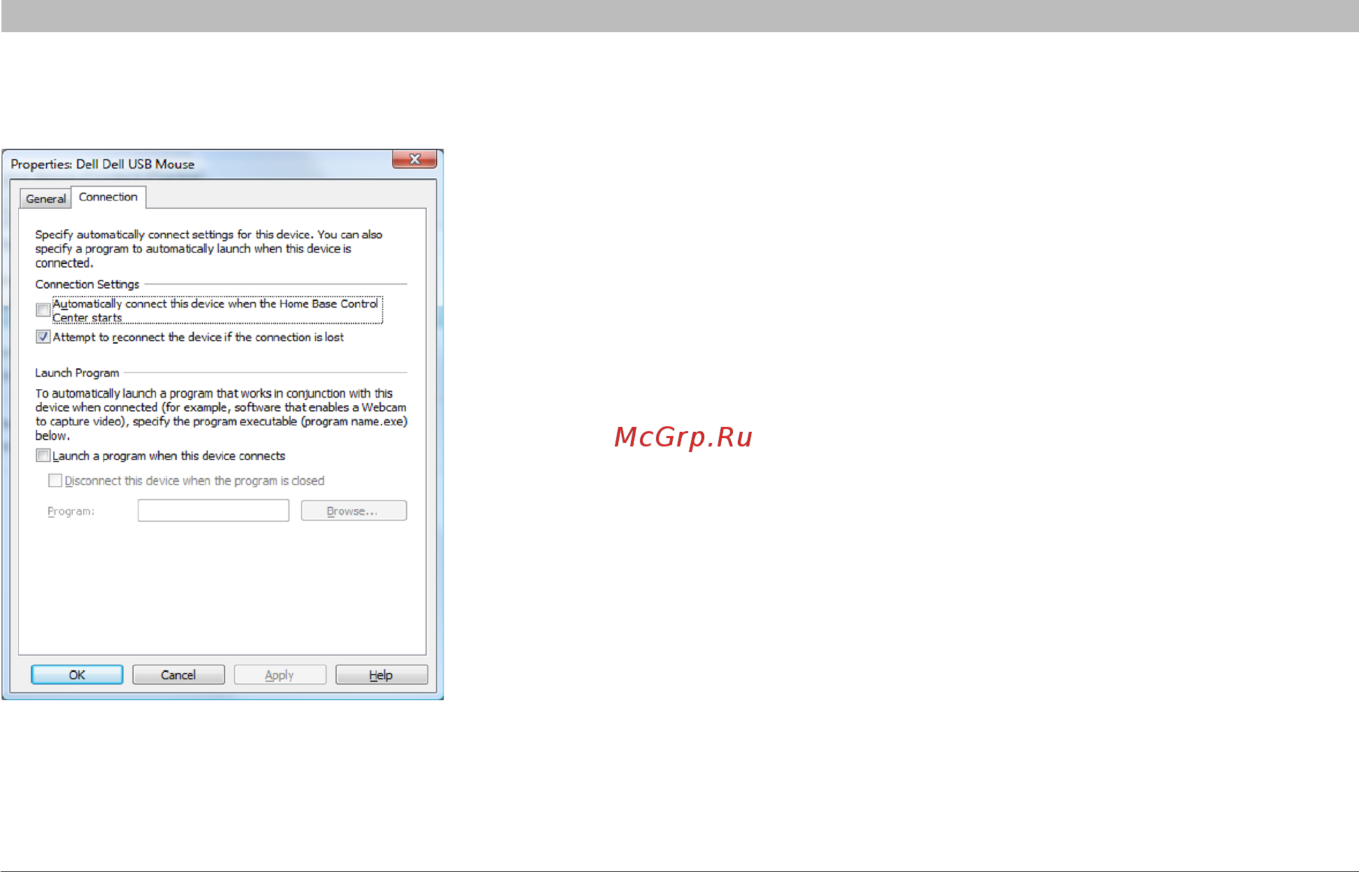 Belkin F5L049EA [12/59] Device connection properties