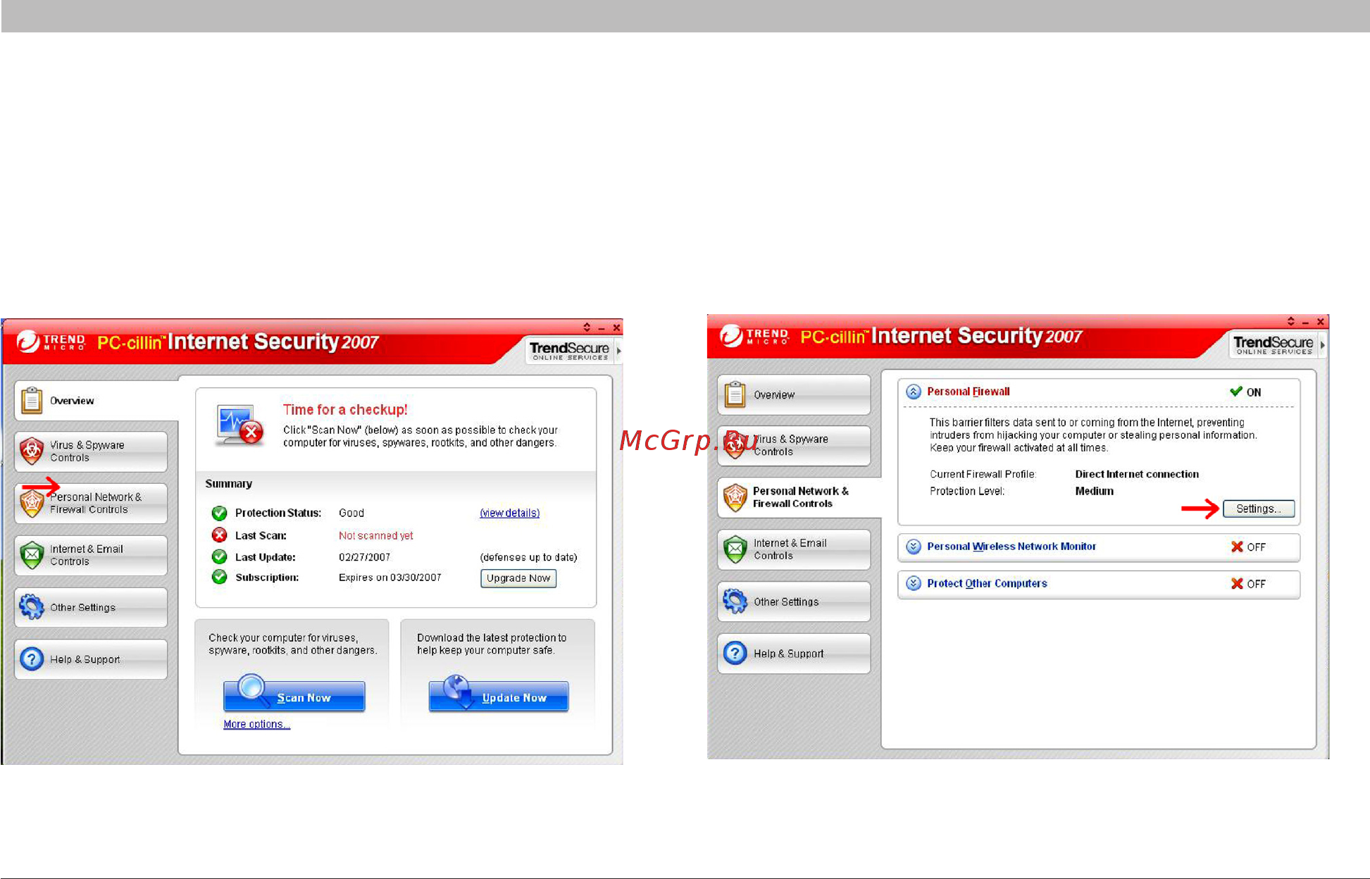 Belkin F5L049EA [44/59] Trend micro pc cillin internet security 2007
