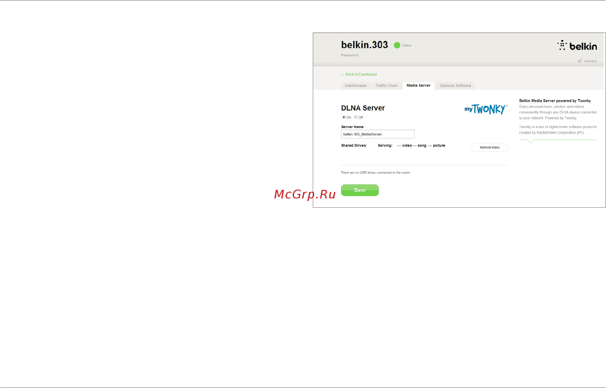 Belkin F9K1102 [29/57] Additional capabilities