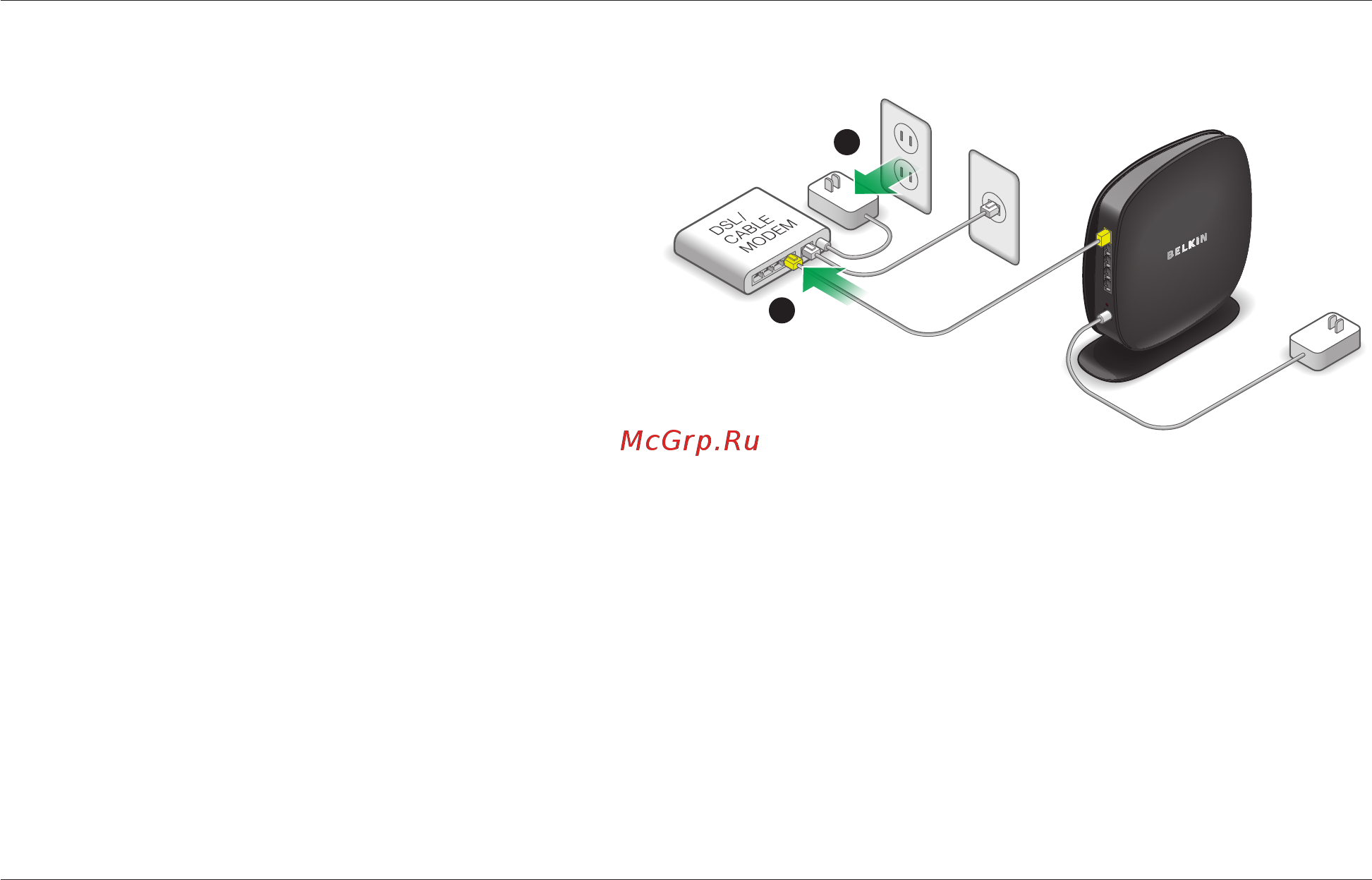 Belkin F9K1010ru [4/50] N150 300 450 steps 1 2