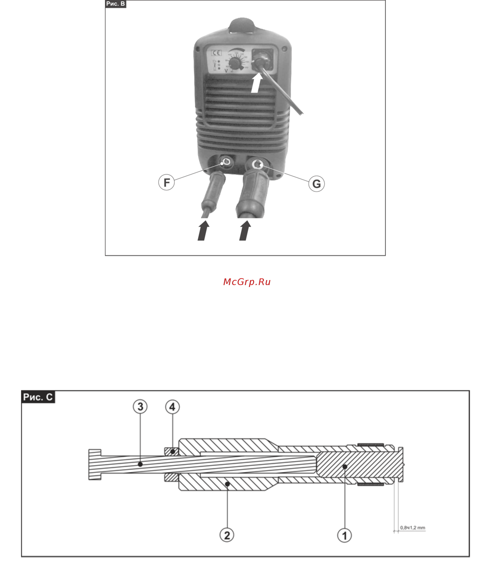 Blue Weld aluspotter 6100 823049 [7/11] Эксплуатация сварочного аппарата