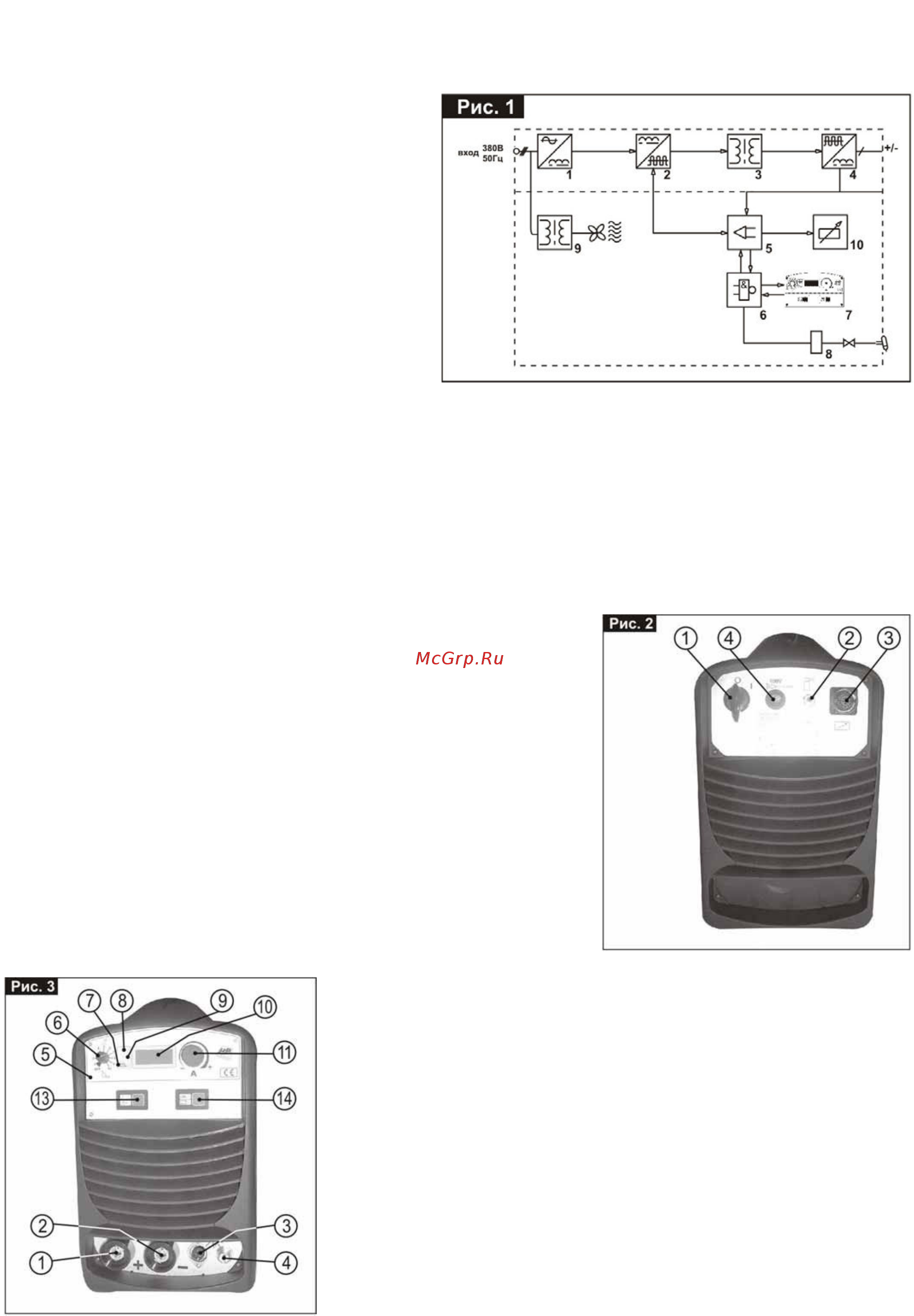 Blue Weld best 260 ce 815368 [3/9] Структурная схема