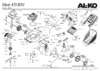 Al-Ko 119252 Silver 470 BRV Premium Деталировка