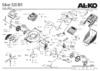 Al-Ko 119065 Silver 520 BR Premium Деталировка