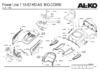 Al-Ko 119494 Powerline T 15-82 HD-AS Bio-Combi Деталировка