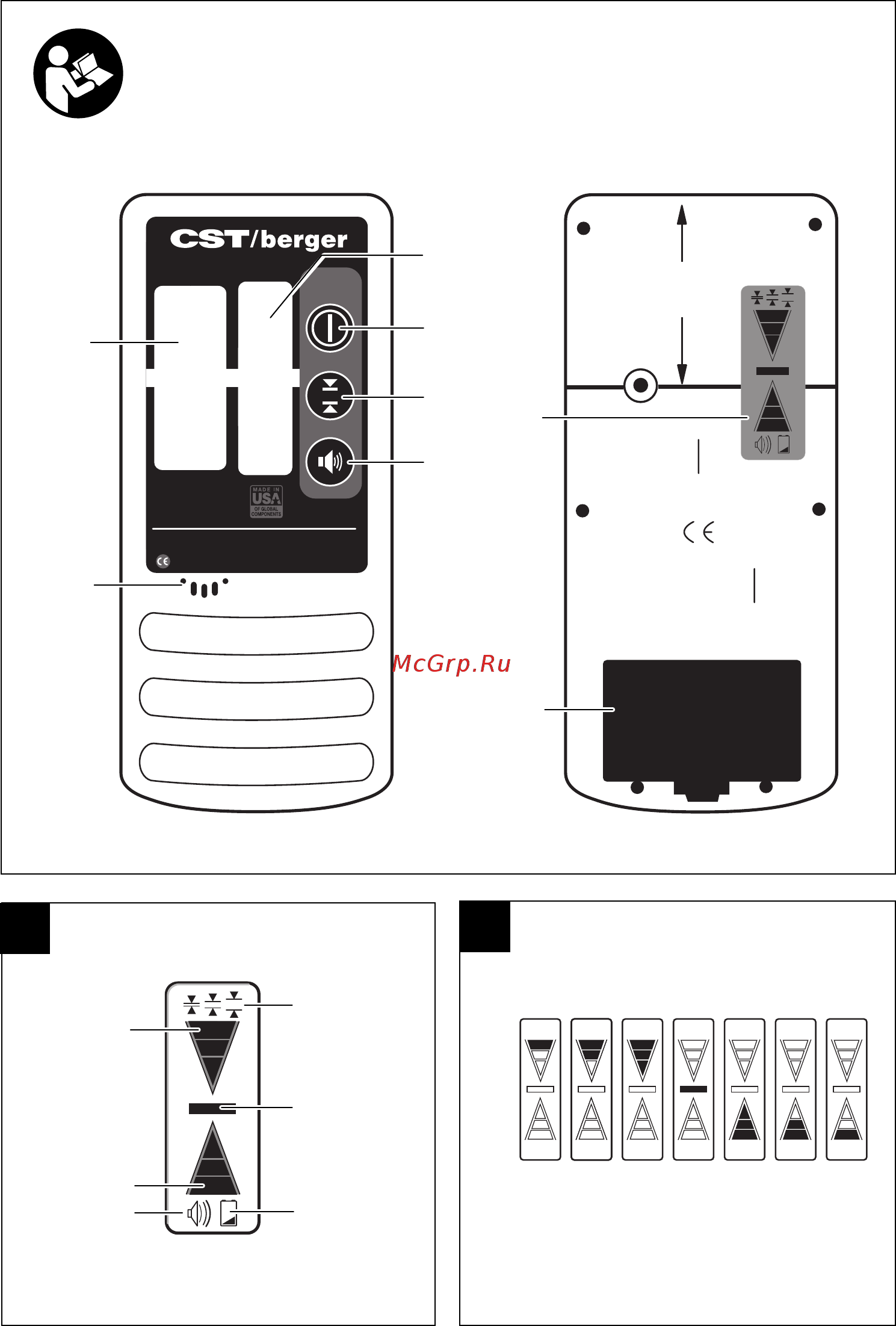 Cst/berger ld400 f034069000 Инструкция по эксплуатации онлайн [3/87] 190457
