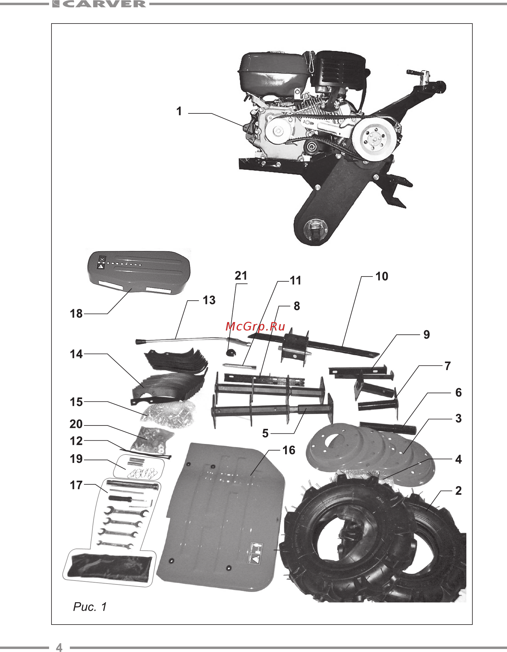 Carver mt-650м 01.006.00014 Инструкция по эксплуатации онлайн [4/32] 190545