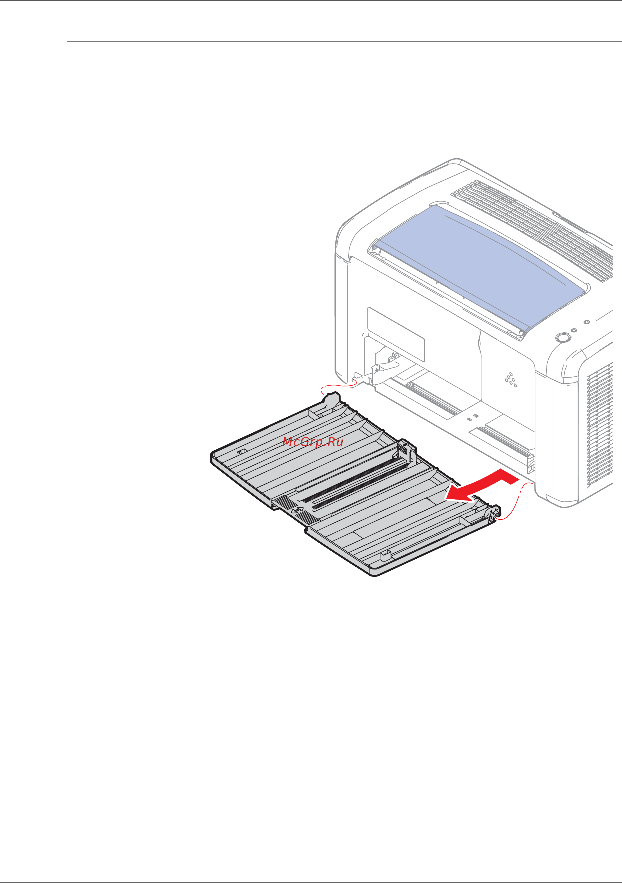 Xerox Phaser 3040 [223/430] Main tray