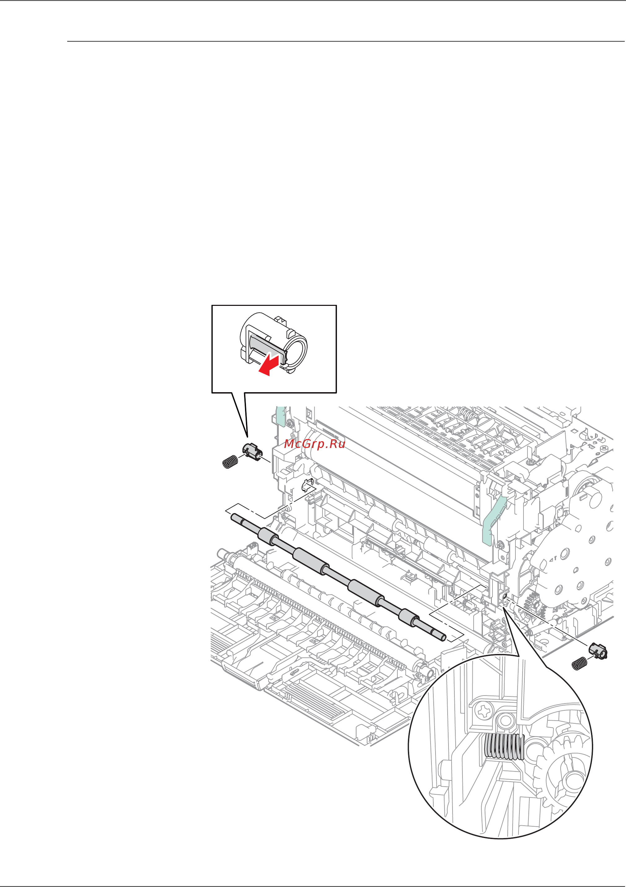 Xerox Phaser 3010 [236/430] Registration pinch roller