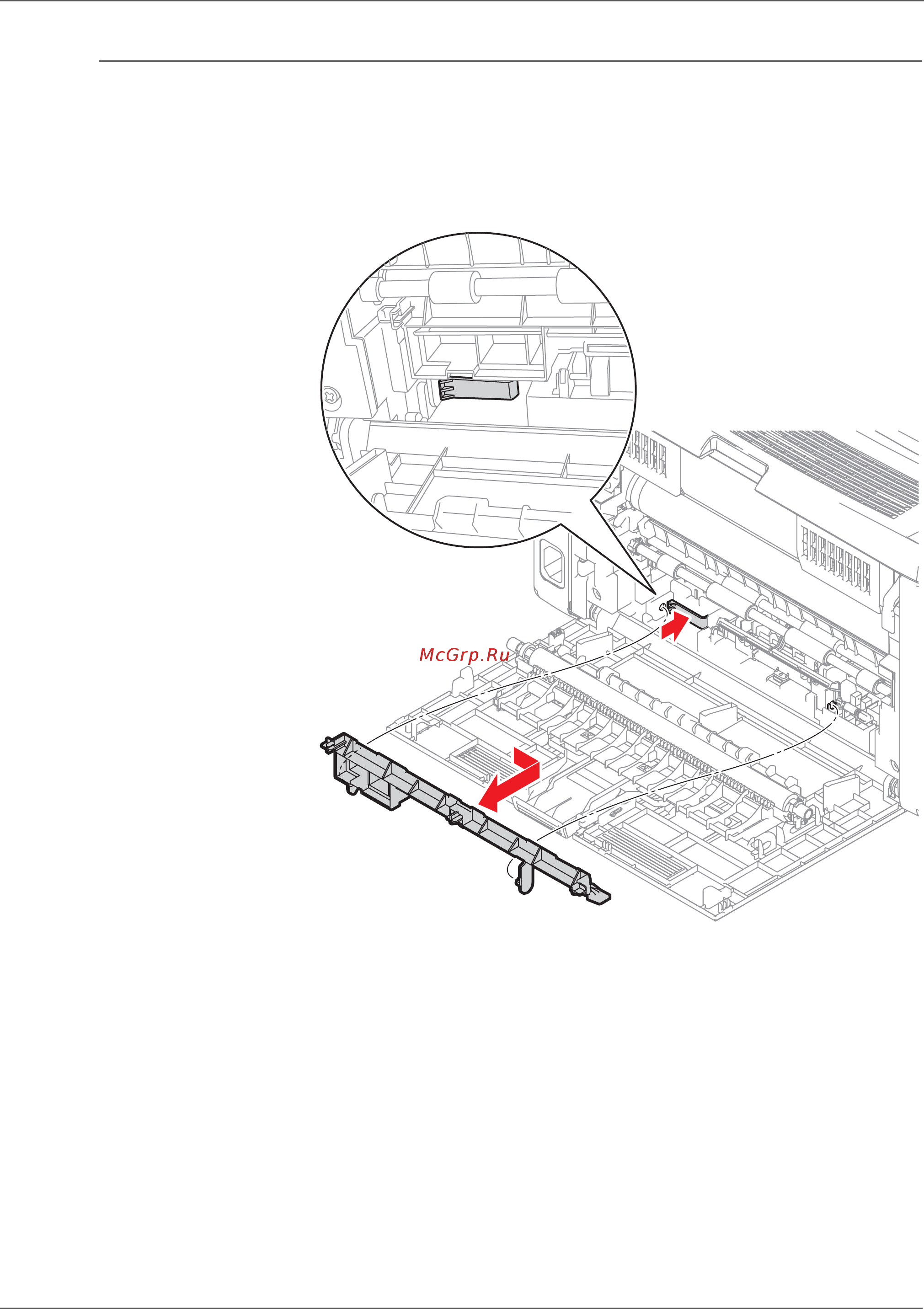 Xerox Phaser 3010 [238/430] Registration sensor actuator