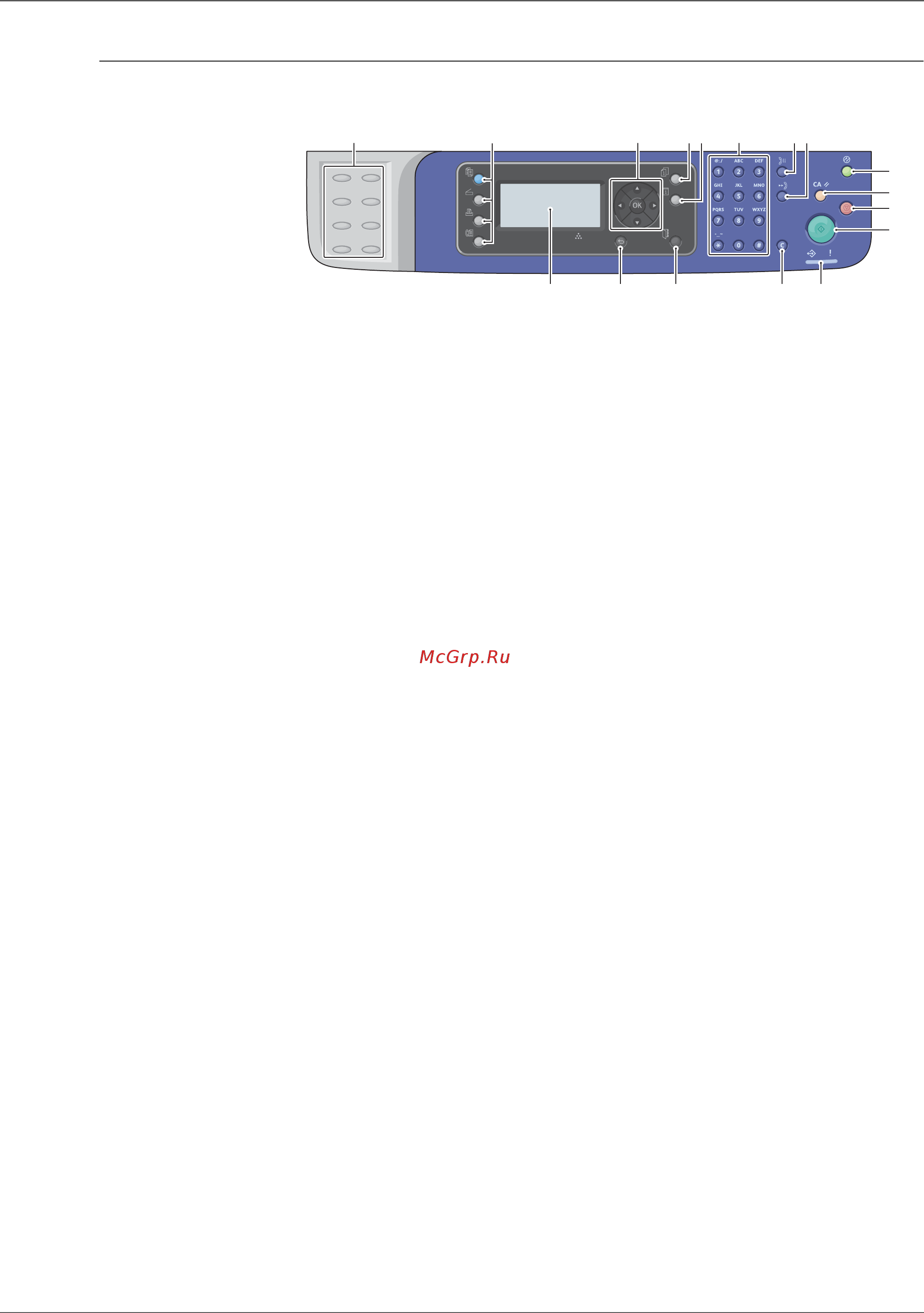 Xerox Phaser 3040 [31/430] N control panel button descriptions