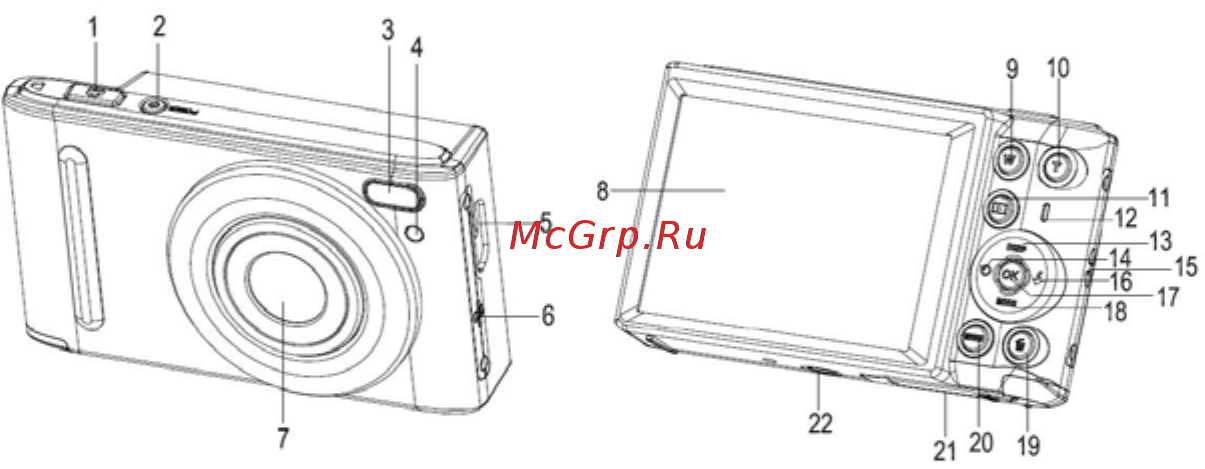 Rekam iLook S970i [5/47] Внешний вид и органы управления