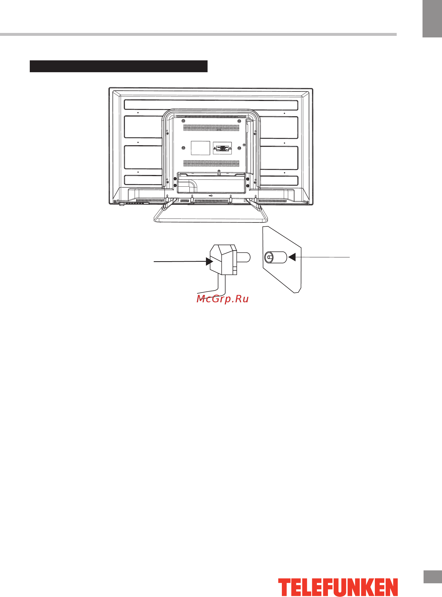 Telefunken TF-LED32S39T2S [5/34] Before you start