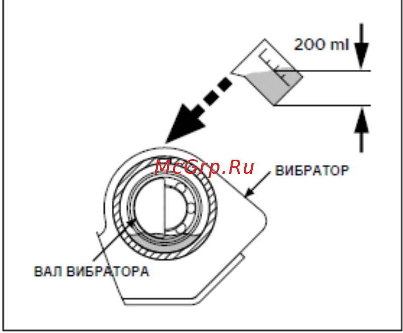 DDE vp80-сk [10/14] Замена масла в вибраторе