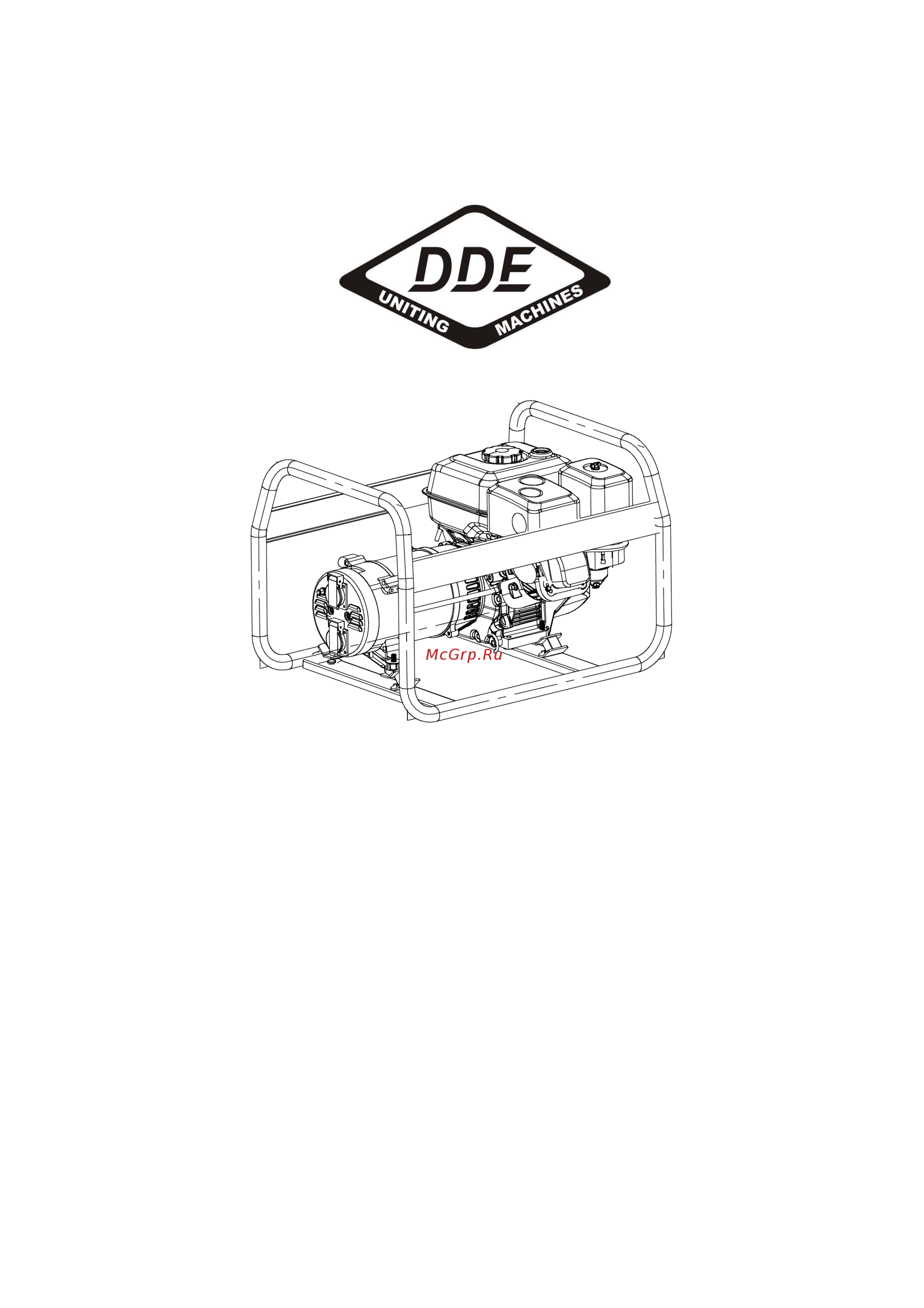 DDE gg5500z Инструкция по эксплуатации онлайн