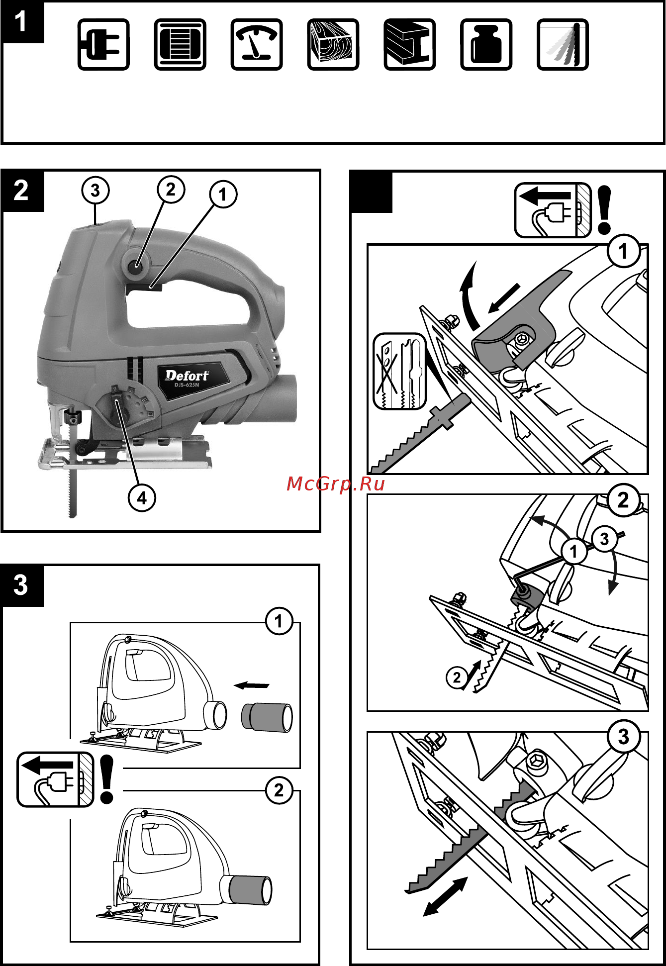Defort djs-625n-q ds-20 98296013 Инструкция по эксплуатации онлайн [2/40] 191161