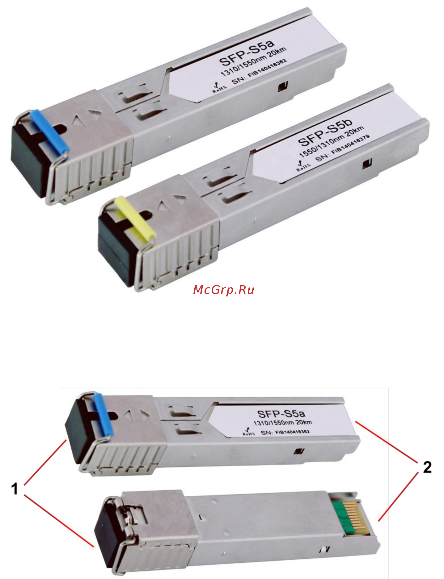 Osnovo SFP-S5b/FI [3/7] Внешний вид