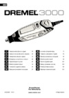 Dremel 3000 + 105 насадок + 3 приставки f0133000lg Инструкция по эксплуатации