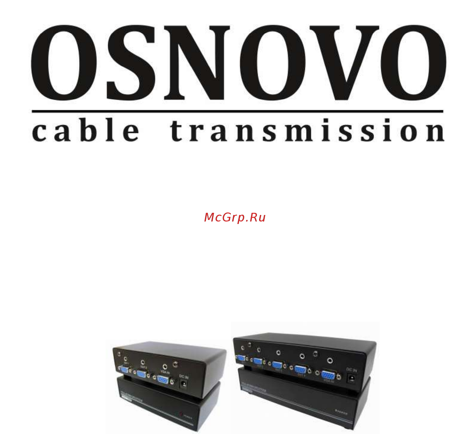 Osnovo D-VA102 Руководство по эксплуатации онлайн