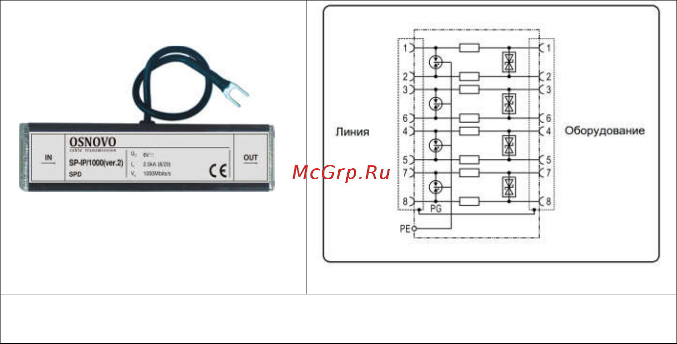 Osnovo SP-IP/1000(ver.2) [2/18] Особенности оборудования