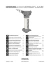 Dremel versaflame f0132200ja Инструкция по эксплуатации