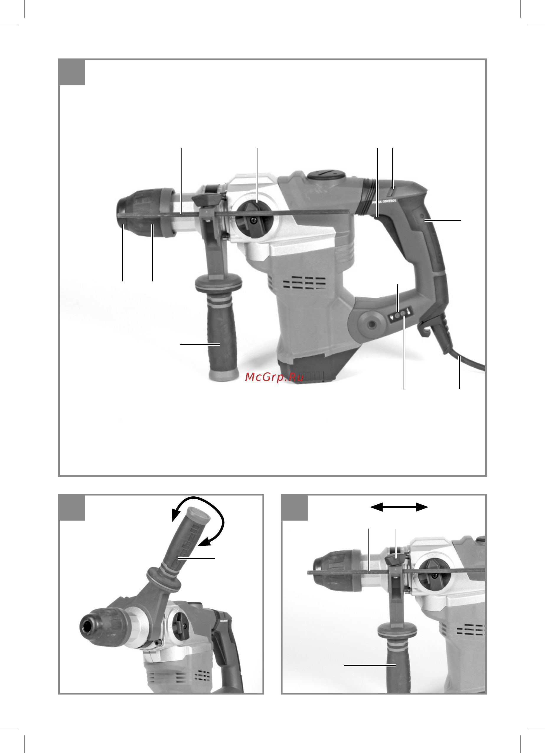 Einhell te-rh 38 e Инструкция по эксплуатации онлайн [2/72] 191643