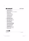 Einhell gc-et 4530 set Инструкция по эксплуатации