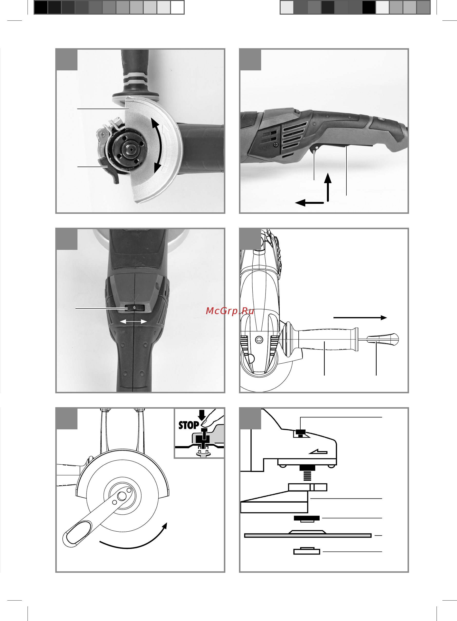 Einhell TE-AG 125 CE Инструкция по эксплуатации онлайн [3/92] 191741