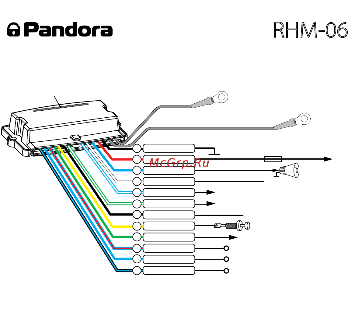 PanDECT X-1700 [13/23] Подключение базового блока