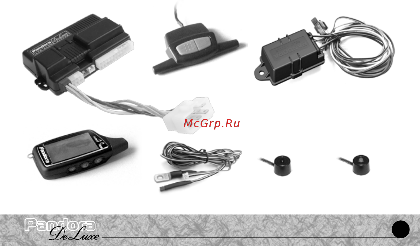 Pandora DeLuxe 2000 Руководство по монтажу онлайн [3/56] 58842