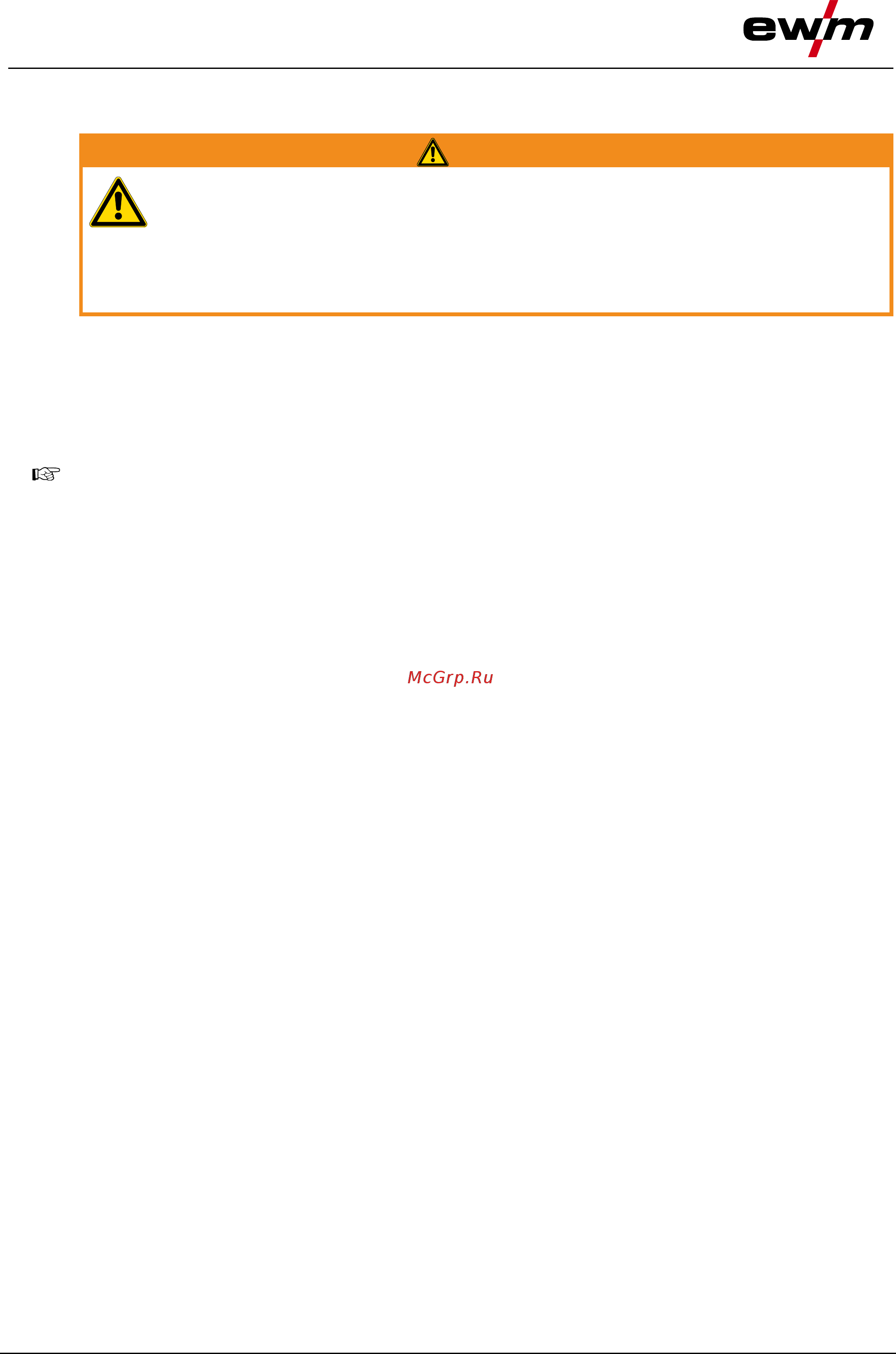 Ewm picomig 185 d3 puls 090-005417-00502 [14/75] Внимание
