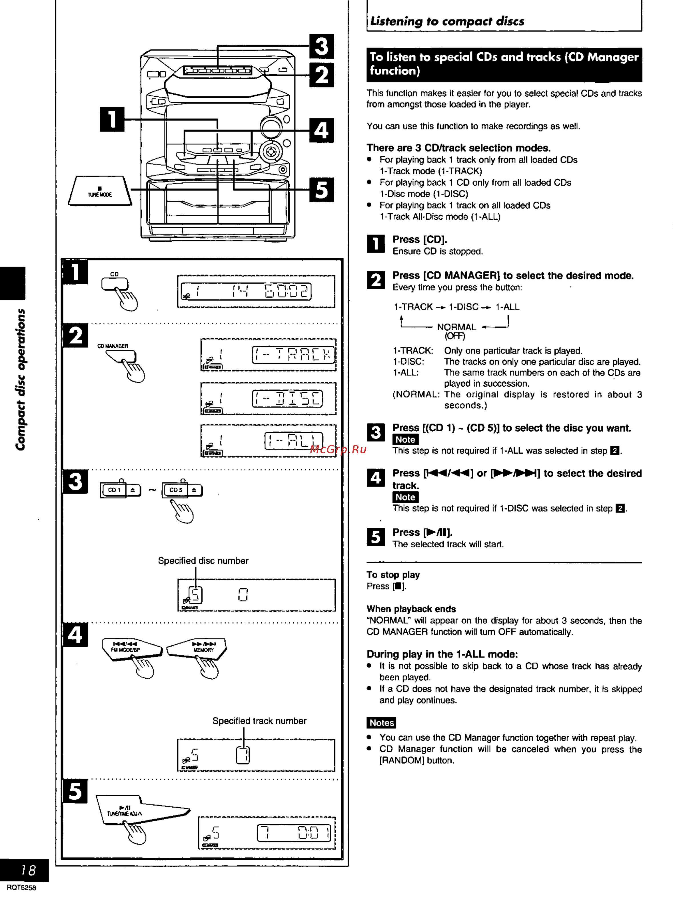 Panasonic SC-AK18 User Manual онлайн [18/32] 1234