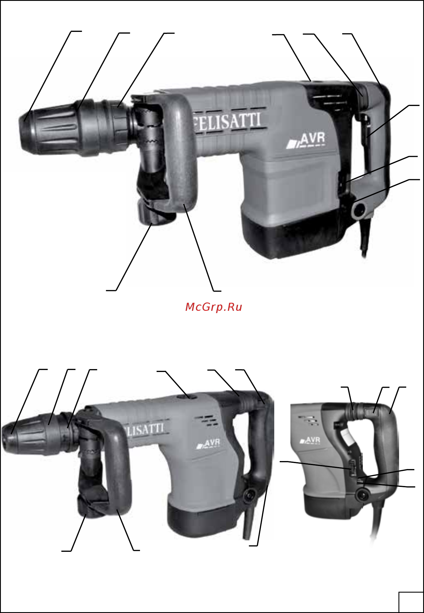 Felisatti h-18/1500ev 1062300100 Инструкция по эксплуатации онлайн [2/36] 192300