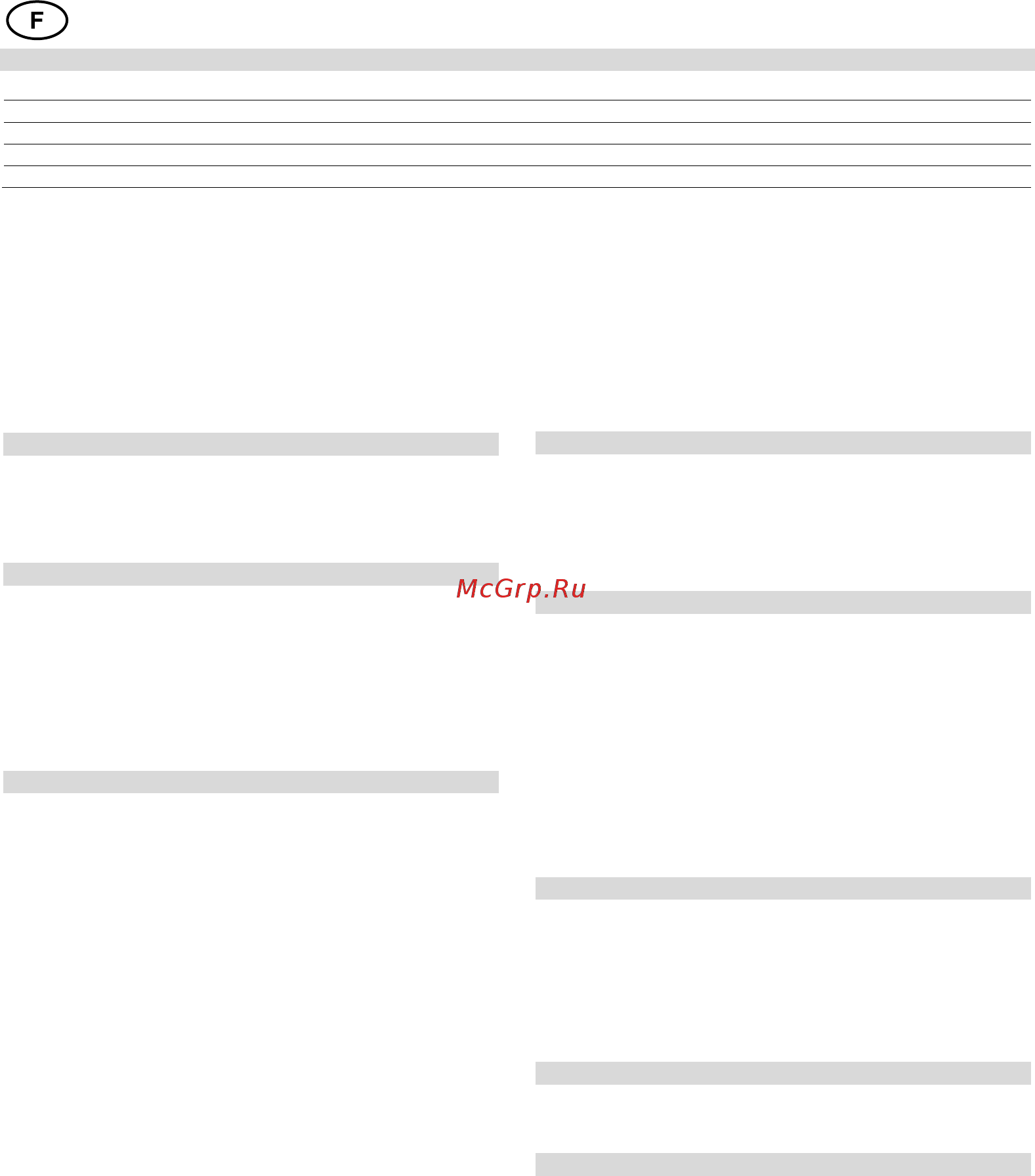 Felisatti rf30/750 136040170 Инструкция по эксплуатации онлайн [7/18] 192307